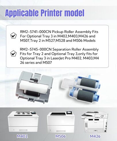 F2A68-67913 RM2-5752-000 مجموعة أسطوانة تجميع الأسطوانة الالتقاط ناتجة عن HP M402 M403 M426 M501 M506 M527 M528 ، FITS Canon D1620 D1650 LBP312 in Saudi Arabia