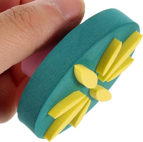 إسفنجية اللوحة الإسفنجية Nuobesty Eva للأطفال ، Flower Flower Stamps لوازمة فنية ديي ملونة مثالية لمرحلة ما قبل المدرسة ورياض الأطفال الحرف 6pcs in Kuwait