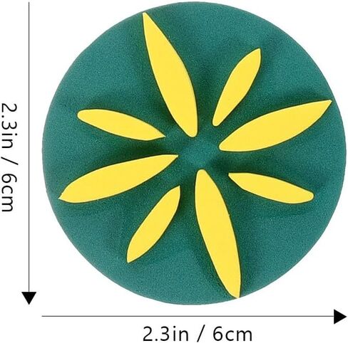 إسفنجية اللوحة الإسفنجية Nuobesty Eva للأطفال ، Flower Flower Stamps لوازمة فنية ديي ملونة مثالية لمرحلة ما قبل المدرسة ورياض الأطفال الحرف 6pcs in Kuwait