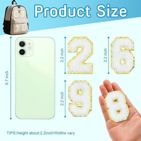 108pcs بقع أحرف تشنيل ذاتية الاستخدام ، ملصقات رسائل A-Z من أجل حقائب تحمل أحذية نسيج الملابس in Saudi Arabia