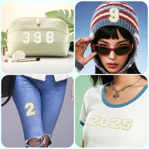 108pcs بقع أحرف تشنيل ذاتية الاستخدام ، ملصقات رسائل A-Z من أجل حقائب تحمل أحذية نسيج الملابس in Saudi Arabia