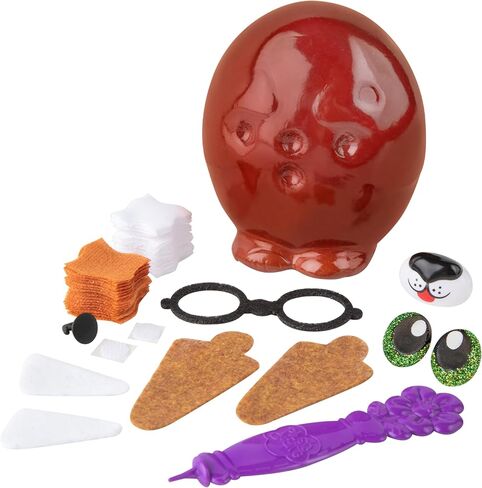 Orb Plushcraft DIY Plushie Pawz Smarty Pup Crrafting Kit - Mess Free Flace حسب نظام الأرقام ولا مطلوب خياطة - مشروع مثالي للفنون والحرف والهدية للبنين والبنات - فكرة هدايا العطلة الممتعة in Saudi Arabia