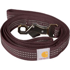 Carhartt مزدوج مقبض الكلب مقود ، متين 600-Denier الأقصى مع الأجهزة المعدنية D-Ring القابلة للتعديل ، نبيذ عميق ، كبير in Kuwait