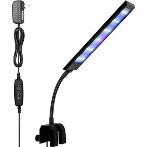 مقطع خزان الأسماك على الضوء ، Varmhus RGB مشبك السمك المائي وإضاءة حوض السمك النباتي مع دامت توقيت لشروق الشمس وغروب الشمس (7W) in Kuwait