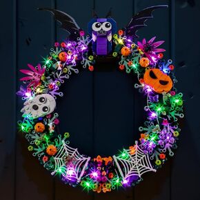 إضاءة LED متوافقة مع Lego 40825 Halloween Wreath - فقط Light ، Flight Flight Light Kit متوافق مع LEGO 40825 ، لم يتم تضمين مجموعة الطراز in Kuwait