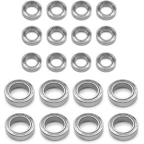 متوافق مع Wltoys 144001 144002 144010 124016 124017 124018 124019 RC Car Prape Parts Accessories 20pcs محمل الكرة مجموعة RC Car Accessories in Kuwait