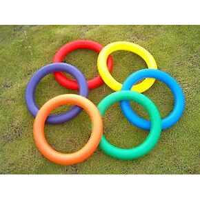 (Price/set)Everrich EVM-0011 Foam Juggling Ring--10" - set of 6 colors in Saudi Arabia