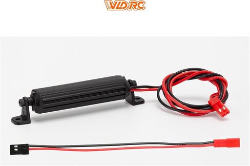 RC Light Bar 10 LED 2.5 بوصة من الألومنيوم RC Lights RC Accedler Expensions for SCX10 TRAXXAS TRX4M ARRMA STERN REDCAT GEN7 1/10 1/18 SCALE ROCK ROCK CRAWLER TRACK (2.5inch) in Kuwait