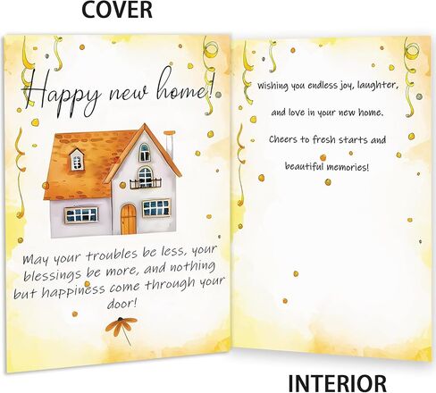 New Home Card, Funny Housewarming Card Gifts for Women Men, Congratulations on Having a New House Cards in Saudi Arabia