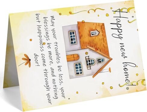 New Home Card, Funny Housewarming Card Gifts for Women Men, Congratulations on Having a New House Cards in Saudi Arabia