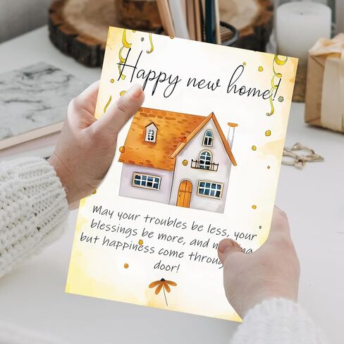 New Home Card, Funny Housewarming Card Gifts for Women Men, Congratulations on Having a New House Cards in Saudi Arabia