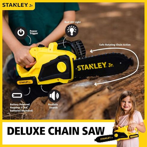 Red Toolbox Stanley JR بطارية Delux Chainsaw in Kuwait