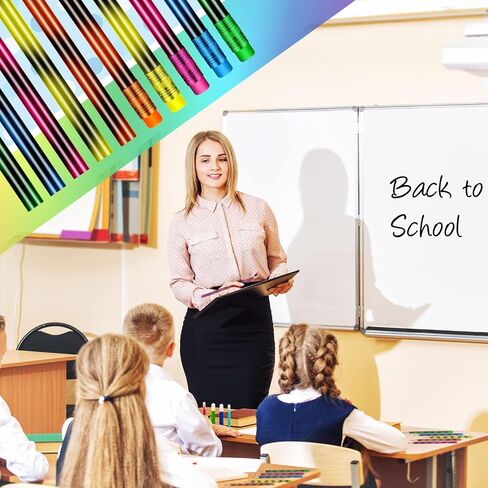 Outus 240 Pieces Color Changing Mood Pencil 2B Changing Fun Pencil Assorted Color Thermochromic Pencils with Eraser for Christmas Valentine Birthday Pencils Party Favor in Saudi Arabia