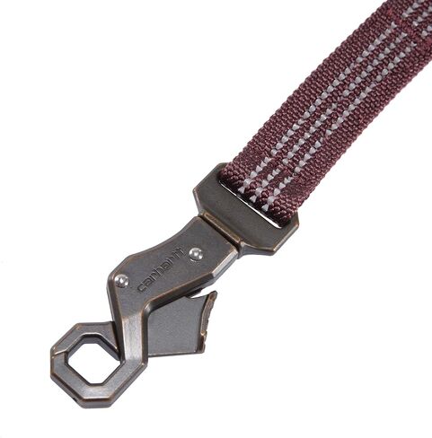 Carhartt مزدوج مقبض الكلب مقود ، متين 600-Denier الأقصى مع الأجهزة المعدنية D-Ring القابلة للتعديل ، نبيذ عميق ، كبير in Kuwait