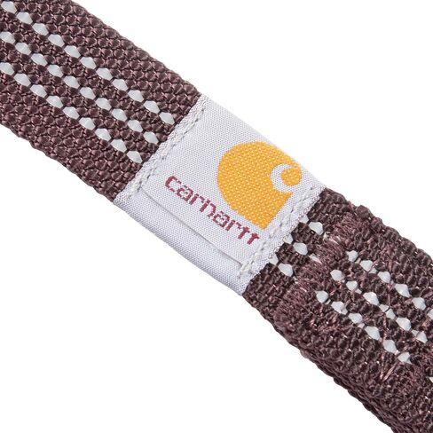 Carhartt مزدوج مقبض الكلب مقود ، متين 600-Denier الأقصى مع الأجهزة المعدنية D-Ring القابلة للتعديل ، نبيذ عميق ، كبير in Kuwait