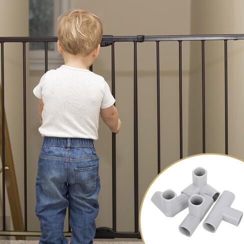 ERINGOGO 4Pcs Baby Playpen Replacement Connectors Baby Playpen Parts T-Shaped Joints Baby Play Yard Tent Playpen Accessories in Saudi Arabia