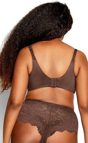 سيتي شيك ومنز ابيرال حمالة صدر سيتي شيك للنساء بمقاس كبير S & C، لون اسبريسو، (16) F in Kuwait