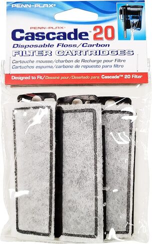 Penn-Plax Cascade 80 GPH Filter Cartridges, 3-Pack in Saudi Arabia
