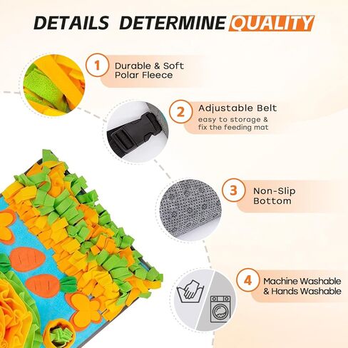 حصيرة عشق للكلاب ، 32 × 19 بوصة ألعاب الكلب التفاعلية للتأكل البطيء والأكل البطيء ، لعبة لغز الكلاب الدائمة ، ألعاب إثراء الكلاب للكلاب الصغيرة والكلاب الكبيرة in Kuwait