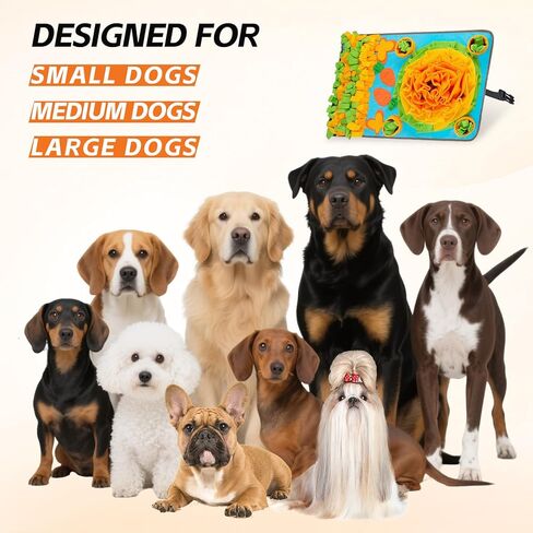 حصيرة عشق للكلاب ، 32 × 19 بوصة ألعاب الكلب التفاعلية للتأكل البطيء والأكل البطيء ، لعبة لغز الكلاب الدائمة ، ألعاب إثراء الكلاب للكلاب الصغيرة والكلاب الكبيرة in Kuwait