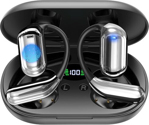 Translator Earbuds Real-Time for Language Translation: AI 3-in-1 Open Ear Buds Device Wireless Bluetooth Headphones Two-Way Instant Translating Smart Pods for Travel Business Learning in Saudi Arabia