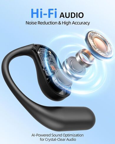 Translator Earbuds Real-Time for Language Translation: AI 3-in-1 Open Ear Buds Device Wireless Bluetooth Headphones Two-Way Instant Translating Smart Pods for Travel Business Learning in Saudi Arabia