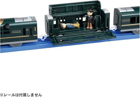 Takara Tomy Plarail Takara Tomy "Plarail Cruise Train DX Series Twilight Express Zuikaze" Train ، للأعمار 3 وما فوق ، تم تمرير معايير سلامة الألعاب ، معتمدة من St Mark ، in Kuwait