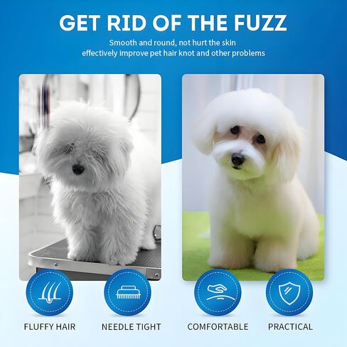 Pet Steam Brush for Dog & Cat – Spray Hair Removal Comb – Steam for Shedding & Grooming – Water Brush for Long & Short Haired Pets in Saudi Arabia