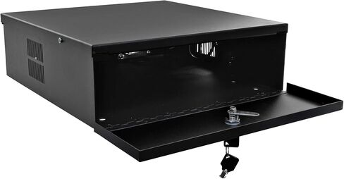 ثقيل 15 "× 15" × 5 "مربع قفل أمان DVR 16 مع مروحة العادم لأنظمة أمان CCTV - أبيض in Kuwait