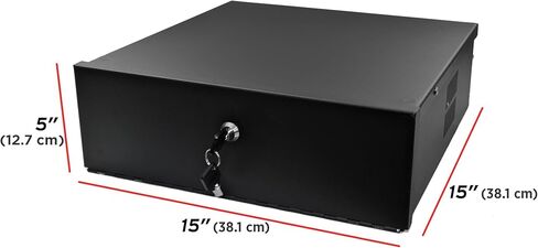 ثقيل 15 "× 15" × 5 "مربع قفل أمان DVR 16 مع مروحة العادم لأنظمة أمان CCTV - أبيض in Kuwait