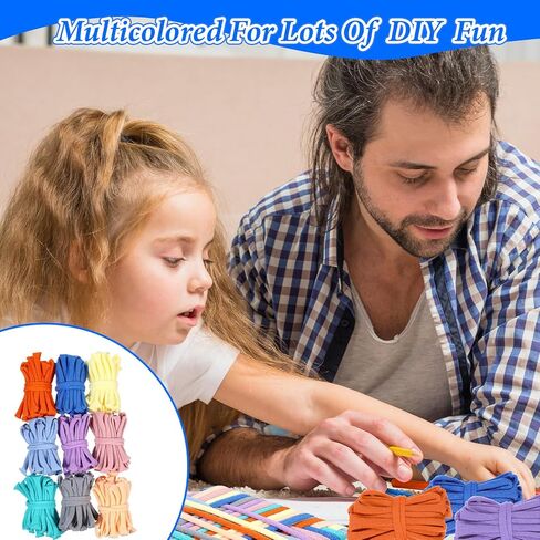 xliuax 180pcs نسج حلقات إعادة ملء الأفق ، 9 ألوان potholder النسيج الحلقات المرنة للفنون والحرف اليدوية لتوصيلات الحرف اليدوية DIY in Kuwait