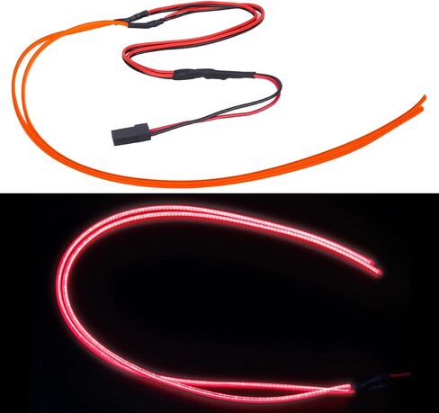 RC LED Strip Lights Flexible Cuttable for TRX4M SCX24 1/24 1/18 Crawlers Upgrade (Blue) in Saudi Arabia