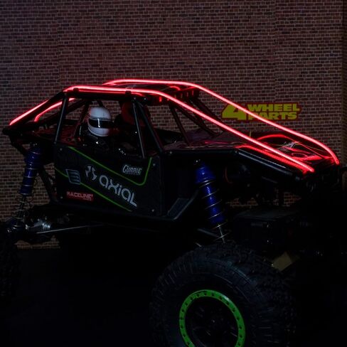 RC LED Strip Lights Flexible Cuttable for TRX4M SCX24 1/24 1/18 Crawlers Upgrade (Blue) in Saudi Arabia