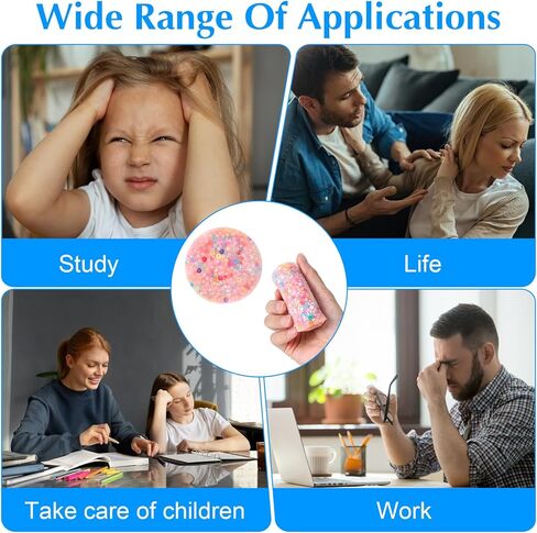 Skin Picking Fidget Toys, 8.5cm Non-Sticky Silicone Sensory Picking Pad Portable Pick Dig Peel Relax Anxiety Pocket Toy Easter Basket Stuffers Party Favors Christmas Prizes in Saudi Arabia