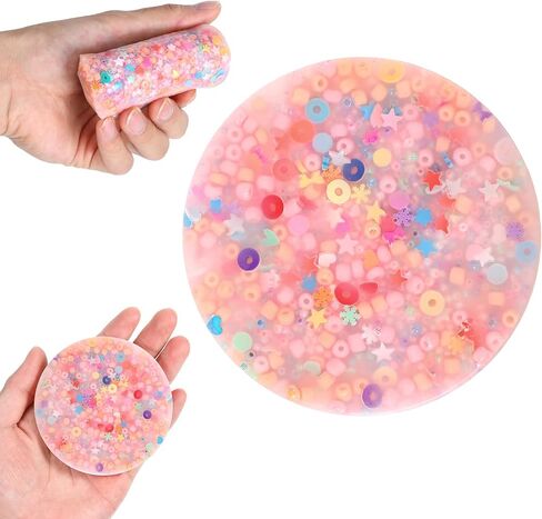 Skin Picking Fidget Toys, 8.5cm Non-Sticky Silicone Sensory Picking Pad Portable Pick Dig Peel Relax Anxiety Pocket Toy Easter Basket Stuffers Party Favors Christmas Prizes in Saudi Arabia