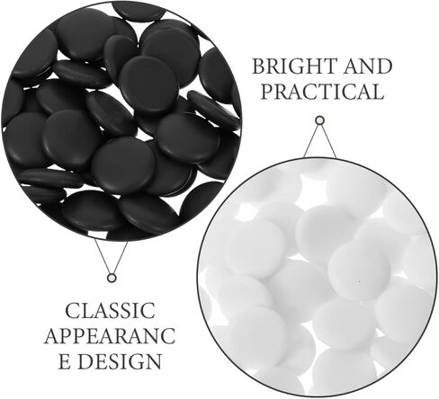 مجموعة ألعاب Homoyoyoo Portable Go Set 9x9 - لعبة الإستراتيجية الصينية للبالغين مع الأحجار البلاستيكية - مثالية للسفر و in Kuwait