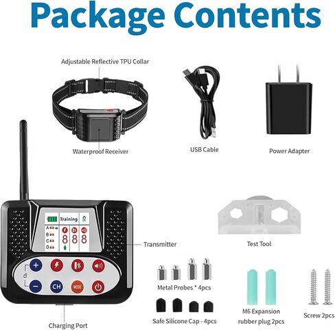 سياج الكلب اللاسلكي والطوق التدريبي ، السياج غير المرئي للكلاب مع أوضاع الصدمة/الاهتزاز ، طوق الكلب المحيط بالماء وقابل للتعديل من أجل السلامة والخارجية ، 1DOG ، نظام حدود الكلب اللاسلكي اللاسلكي in Kuwait