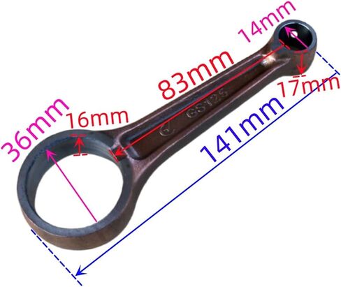 Motorcycle Crankshaft Connecting For GS125 GN125 in Saudi Arabia