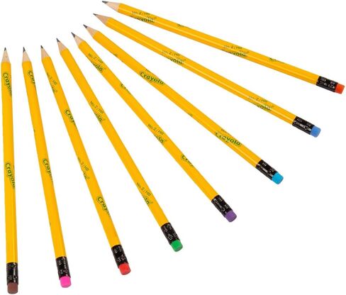 Crayola Number 2 Pencils, Classroom Must Haves, Back to School Supplies, 8 Count in Kuwait