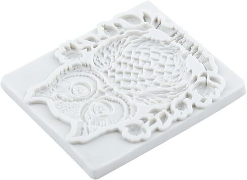 Owl Silicone Mold Bird Owl Polymer Clay Molds for DIY Crafts Epoxy Resin Casting Air Dry Polymer Clay Plaster Jewelry Making in Kuwait