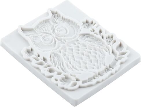 Owl Silicone Mold Bird Owl Polymer Clay Molds for DIY Crafts Epoxy Resin Casting Air Dry Polymer Clay Plaster Jewelry Making in Kuwait