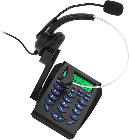 Business Office Multifunction Telephone Dial Pad, Call Center Traffic Telephone Headset in Saudi Arabia