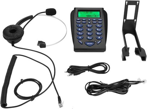 Business Office Multifunction Telephone Dial Pad, Call Center Traffic Telephone Headset in Saudi Arabia