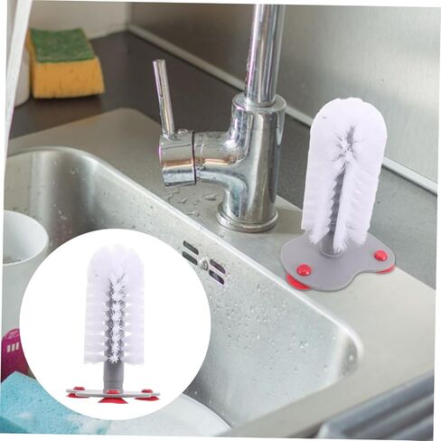 GANAZONO Turtle Back Brush Suction Cup Shell Cleaning Brush for Aquatic Animals in Saudi Arabia