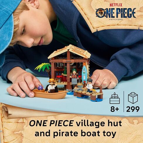 Lego One Piece Windmill Village Hut Building - Play Play Building Toy For Boys & Girls ، Ages 8+ - Toy Toy & Playet لمحبي الأنيمي - فكرة هدية لأعياد الميلاد - 75636 in Saudi Arabia