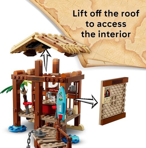 Lego One Piece Windmill Village Hut Building - Play Play Building Toy For Boys & Girls ، Ages 8+ - Toy Toy & Playet لمحبي الأنيمي - فكرة هدية لأعياد الميلاد - 75636 in Saudi Arabia