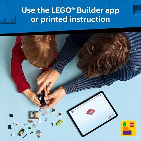 لعبة Lego City Police Police Tharecle Chase Building Toy For Kids - Play Play Building Build for Boys & Girls ، Ages 4+ - Toy Preschool Learning Toy w/Police & Crook Minifures - هدية لأعياد الميلاد - 60455 in Saudi Arabia