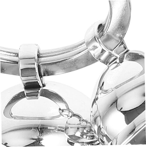 BESPORTBLE DIY Pet Collar Bell Charm Durable Key Chain Bell for Cats and Dogs Loud Sound Cat Accessories for Daily Wear Parties and Photo Shoots in Saudi Arabia