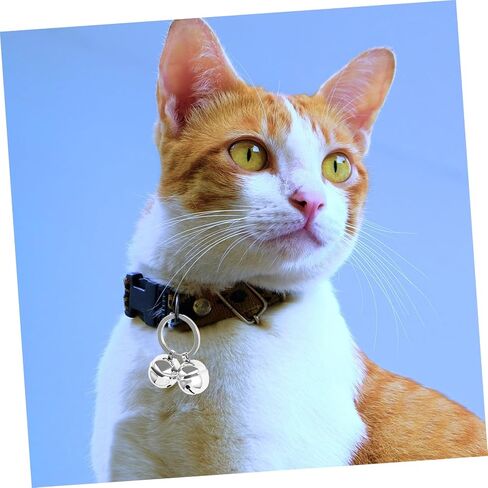 BESPORTBLE DIY Pet Collar Bell Charm Durable Key Chain Bell for Cats and Dogs Loud Sound Cat Accessories for Daily Wear Parties and Photo Shoots in Saudi Arabia