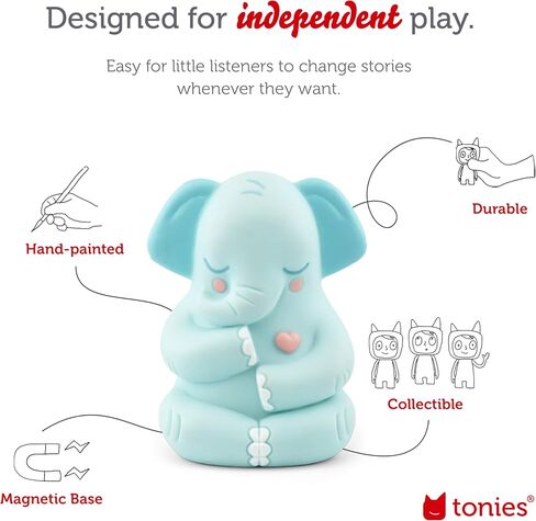 Tonies Affirmations with Greta The Elephant Audio Toy Figurine from Mindfulness in Saudi Arabia